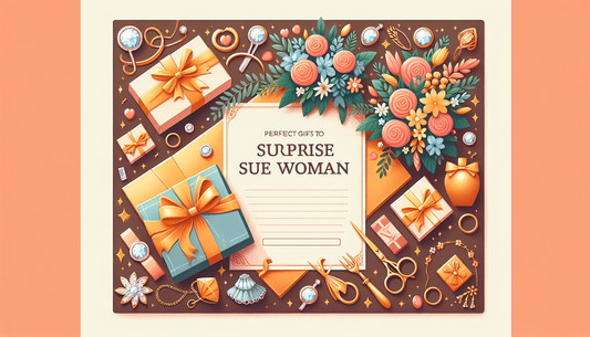 Cadeaux Parfaits pour Surprendre une Femme