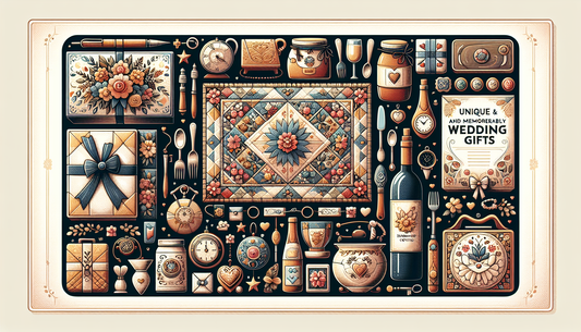 Cadeaux de mariage uniques et mémorables