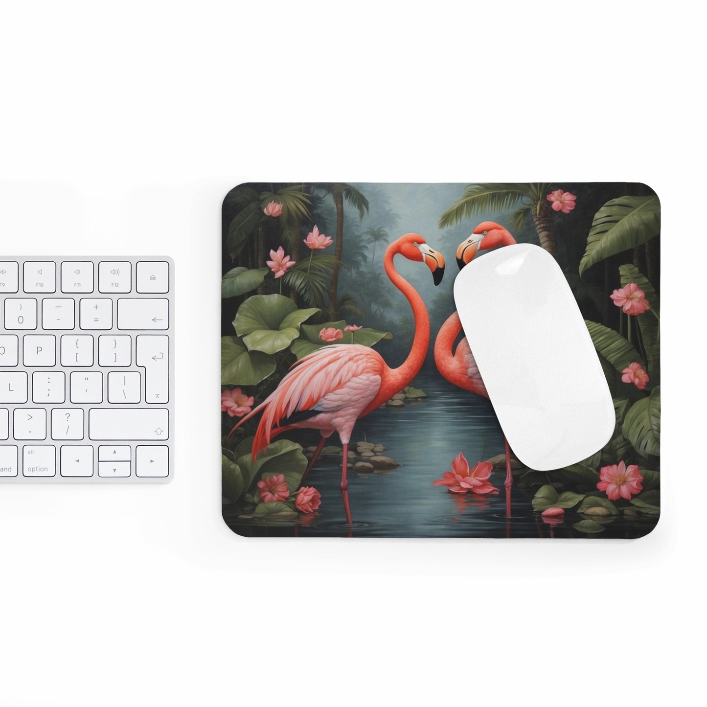 Tapis de Souris Flamant Rose