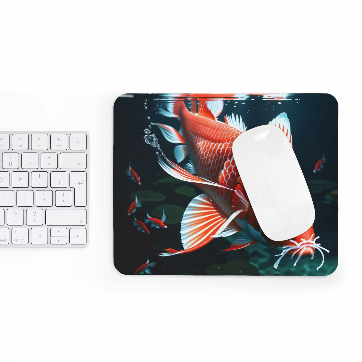 Tapis de Souris Poissons Rouges