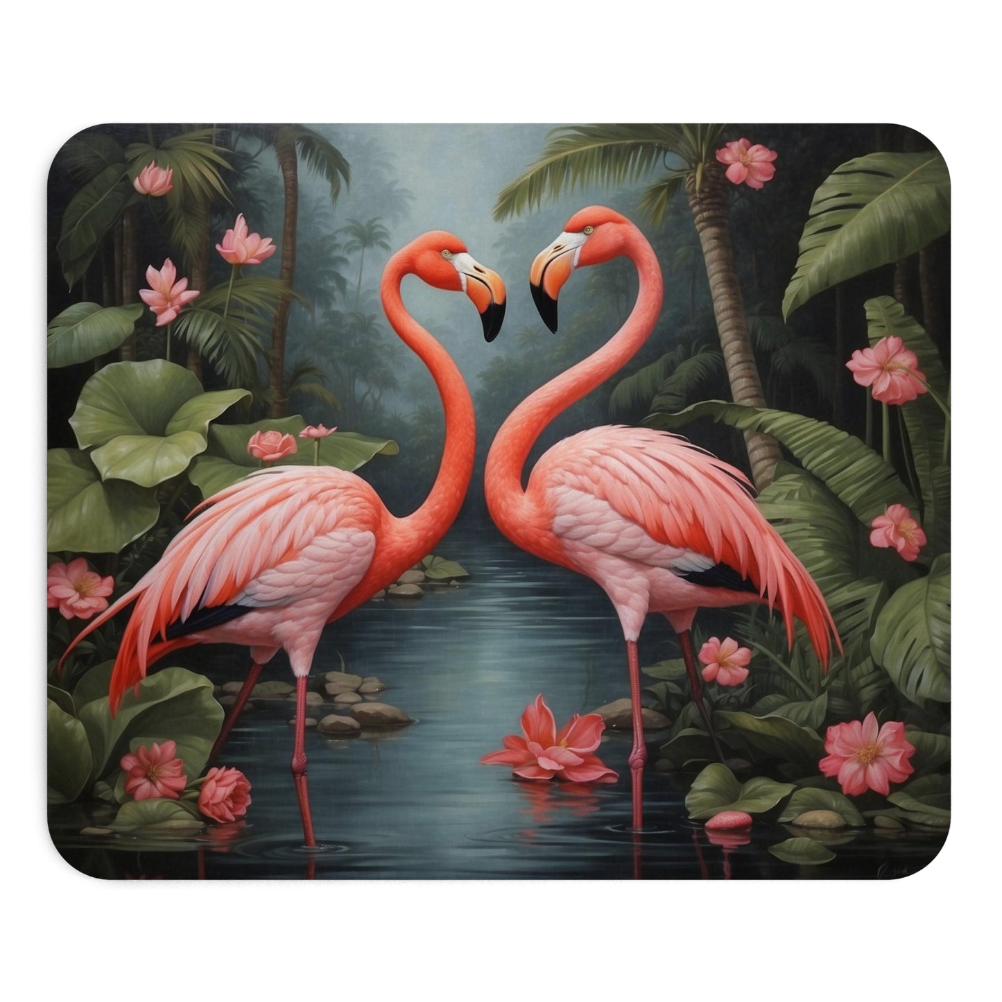 Tapis de Souris Flamant Rose