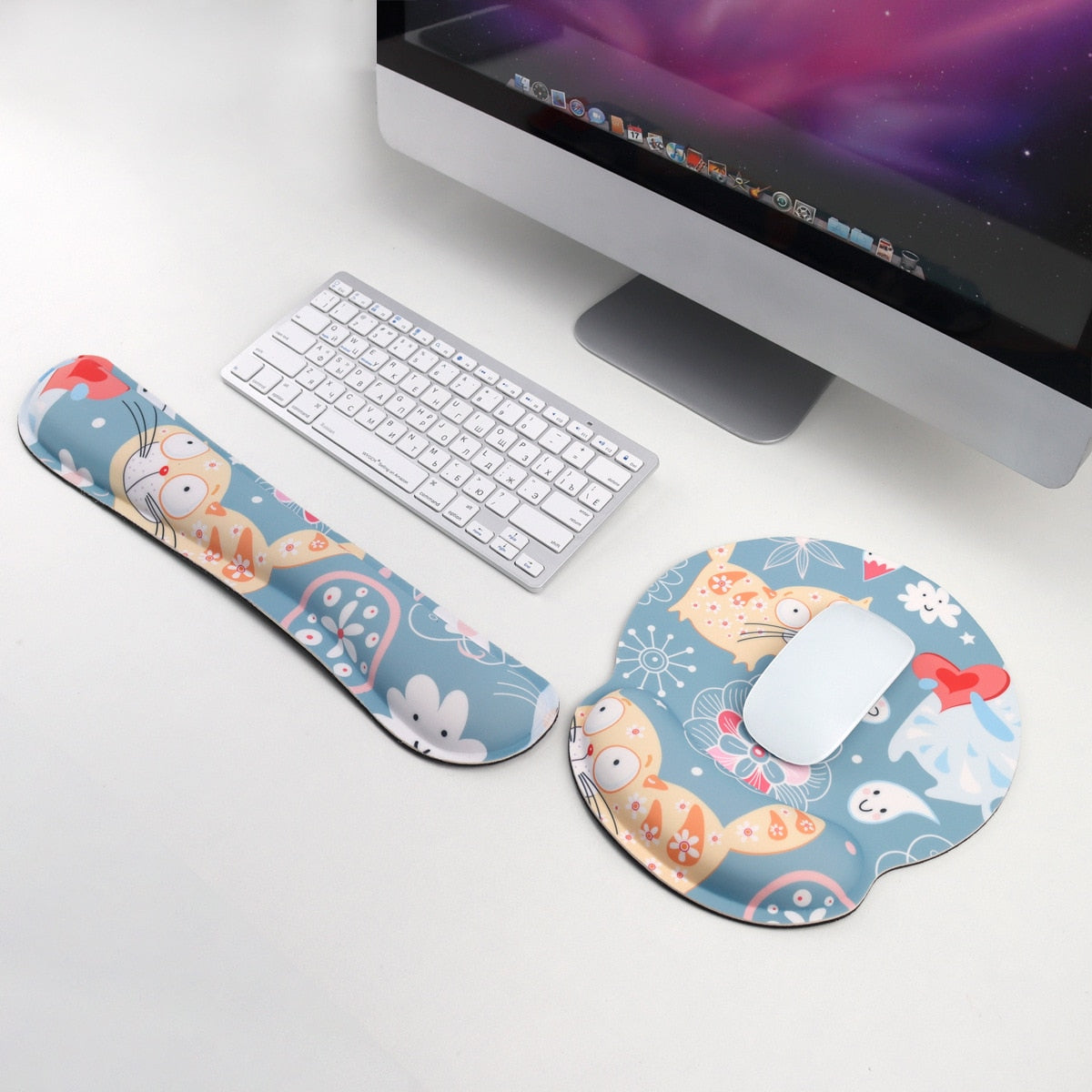Tapis de Souris Ergonomique Rigolo - Tapis Tech