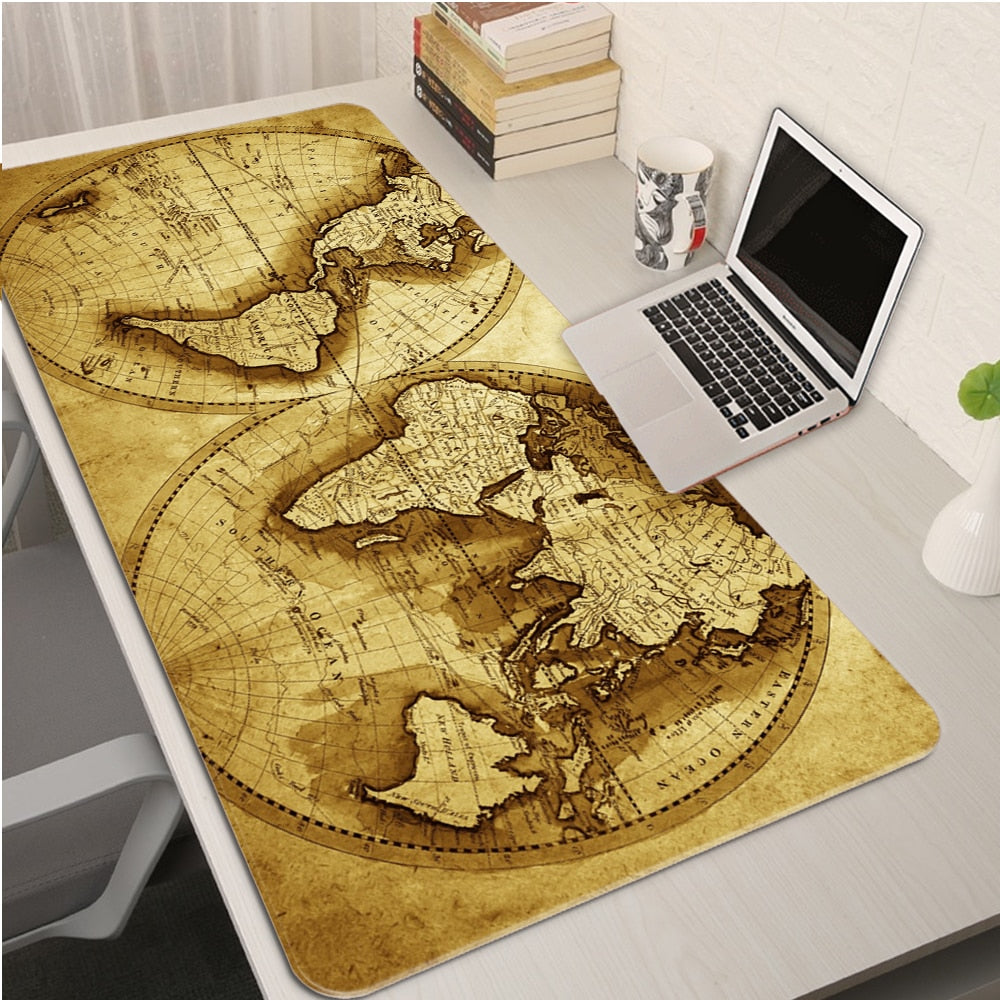Tapis de Souris Mappemonde - Tapis Tech