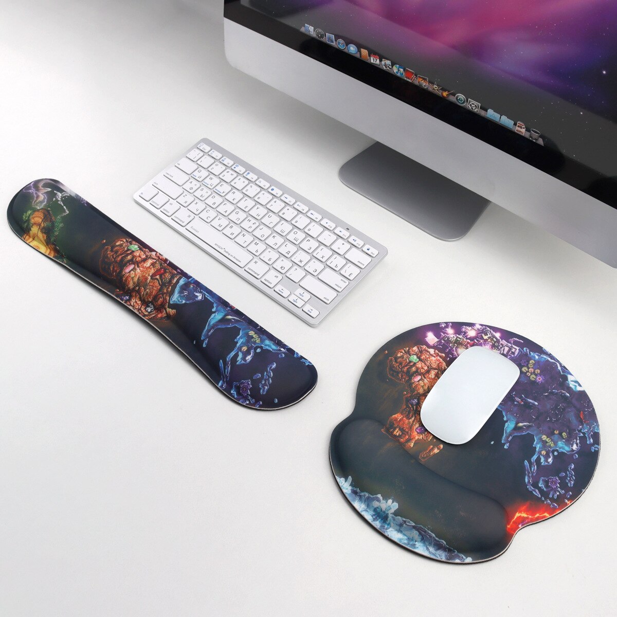 Tapis de Souris Ergonomique Repose Poignet - Tapis Tech