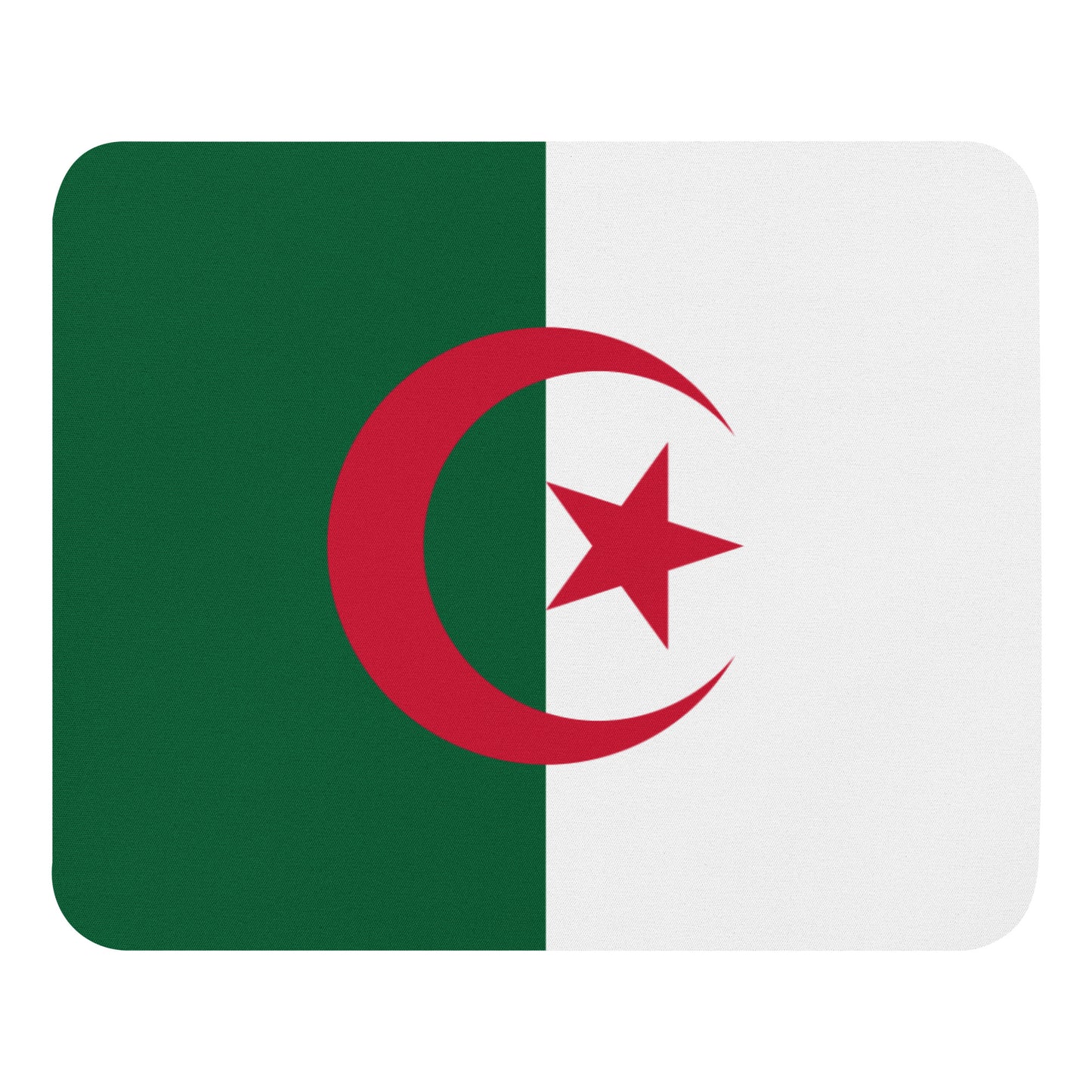 tapis de souris drapeau algérien