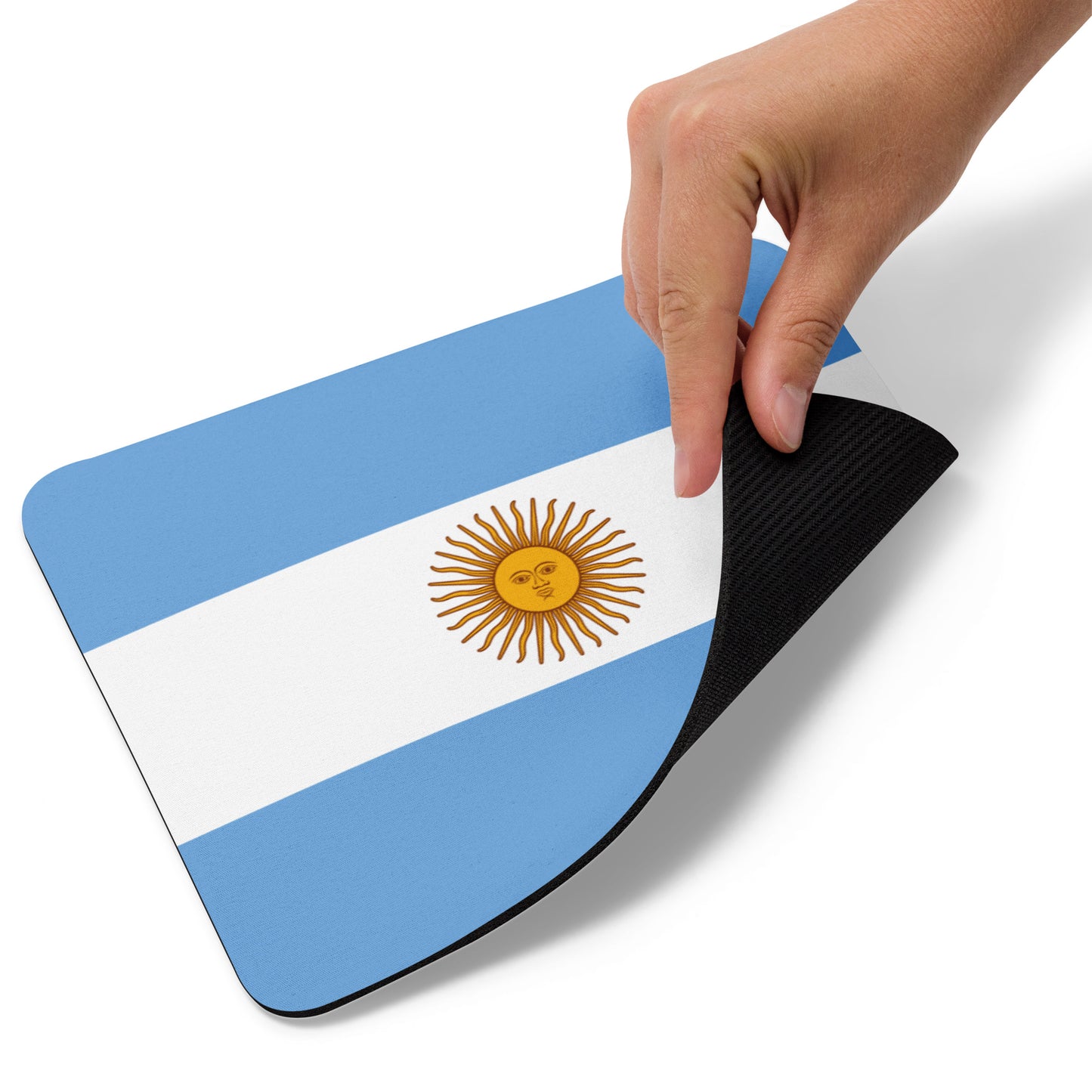 verso tapis de souris argentine