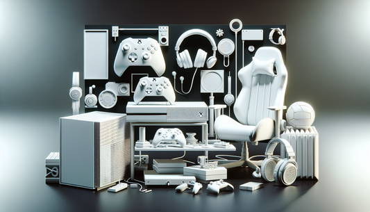 Setup Gaming Blanc : Accessoires Indispensables pour Xbox