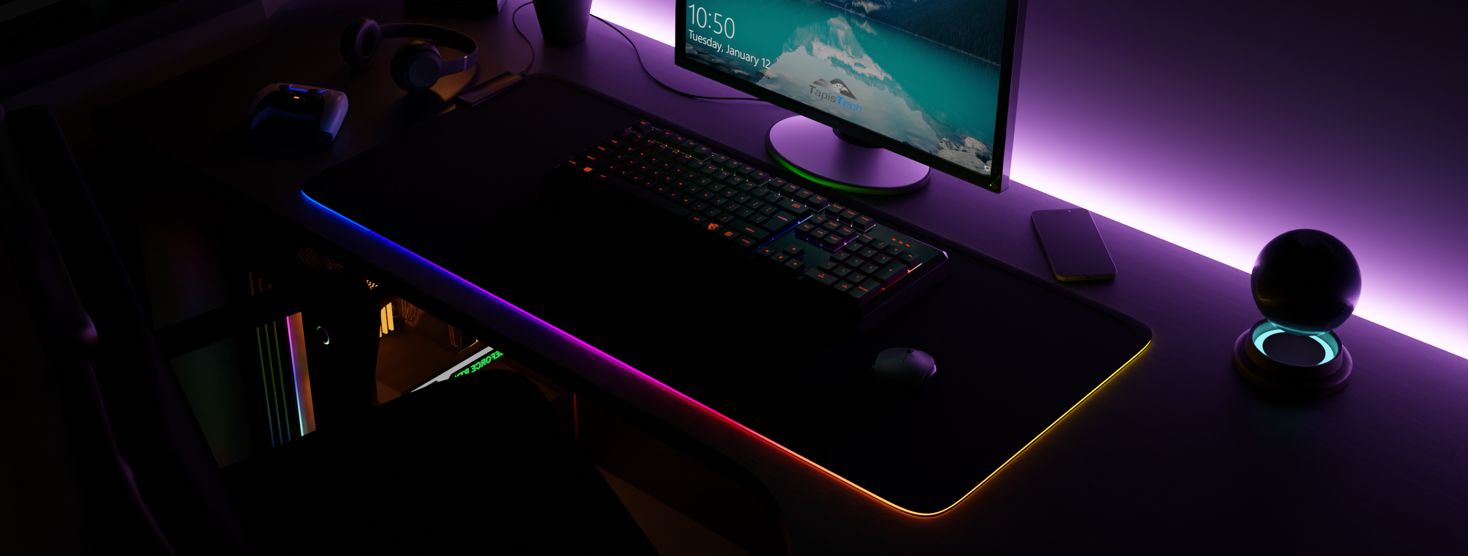 Tapis de Souris RGB