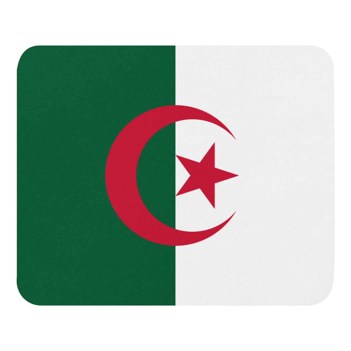 tapis de souris drapeau algérien